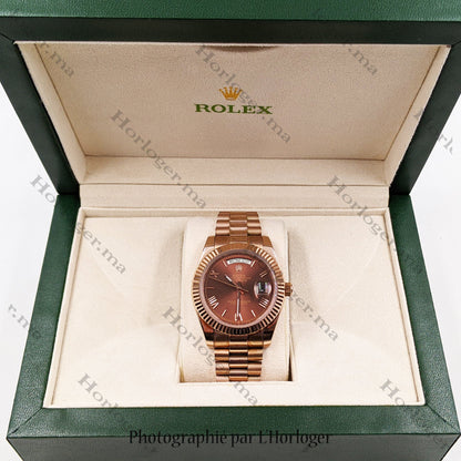 Rolex Day-date Chocolat