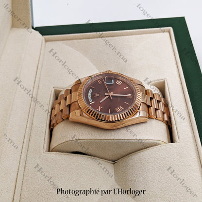 Rolex Day-date Chocolat