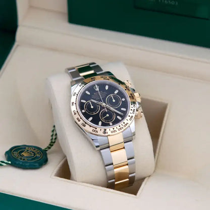Rolex nDaytona Acier/Or Jaune BLACK